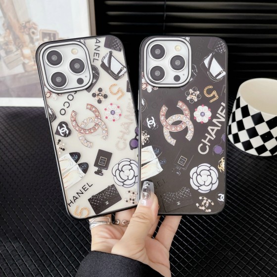 Trendy Branded Phone Cases for iPhone 16/15/14/13/12/11 Pro Max/Plus - Shockproof Phone Covers